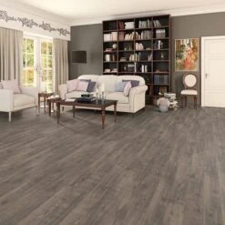 Oxford Oak Grey Brown V Groove Laminate Floor By Egger Euroclic -Outlet The Build Edge Store 0068346 700