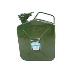 Pro User 5 Litre Metal Jerry Can | Green