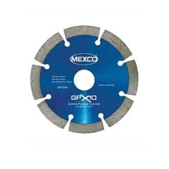 Mexco GPX1011522 115mm X 22.2mm Diamond Blade Concrete X 10