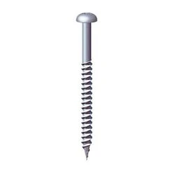 Timco PZ2 BZP Twin Thread Woodscrews 10 X 1"