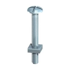 Timco BZP Spouting Bolt M6 X 25mm & Square Nut