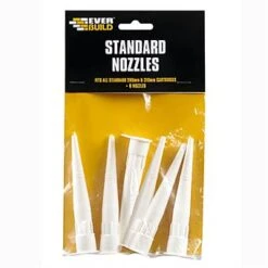 Everbuild Replacement Silicone Nozzle 6 Pack Spare Nozzles NOZSTD