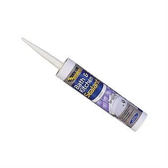 Everbuild Bath And Kitchen Silicone White 310ml 1 Everbuild Bath And Kitchen Silicone White 310ml