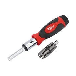 Draper Ratcheting Screwdriver And Bit Set 14 In 1