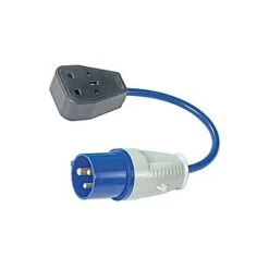 Silverline Fly Lead 341082 230V Converter 250mm