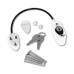 ERA 723-15 Locking Window And Door Restrictor White