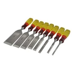 Irwin MAR373S8 Marples 8 Piece Split Proof Chisel Set -Outlet The Build Edge Store 0079429 700