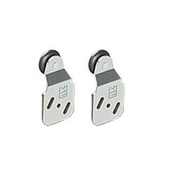 Coburn Sliding Wardrobe Door Track Runners Double 60 Hanger Pair