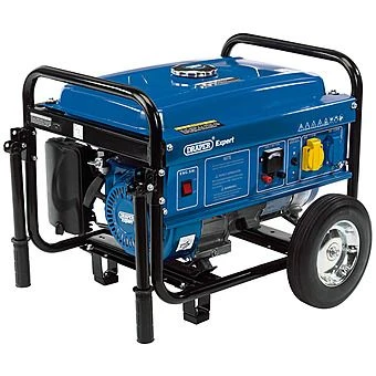 Draper 87088 Expert Petrol Generator With Wheels 2.5KW 1 Draper 87088 Expert Petrol Generator With Wheels 2.5KW