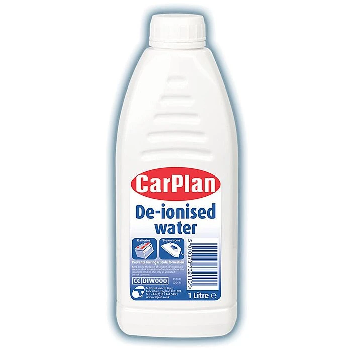 CarPlan DIW000 De-Ionised Water 1L 2 CarPlan DIW000 De-Ionised Water 1L - Image 2