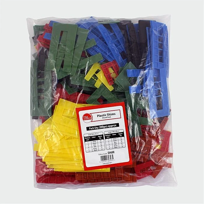 TIMco Assorted Horseshoe Shims Pack Of 200 SHIM 3 TIMco Assorted Horseshoe Shims Pack Of 200 SHIM - Image 3