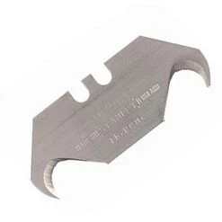 Stanley 1996 Pack Of 5 Hooked Trimming Knife Blades 011983