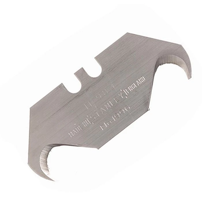 Stanley 1996 Pack Of 5 Hooked Trimming Knife Blades 011983 2 Stanley 1996 Pack Of 5 Hooked Trimming Knife Blades 011983 - Image 2