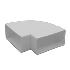 100mm Rectangular Duct Bend 90 Degree Horizontal