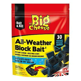 STV The Big Cheese All Weather Block Bait - 30 Blocks STV213 1 STV The Big Cheese All Weather Block Bait - 30 Blocks STV213