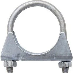 Bright Zinc Plated M8 X 87mm U-Bolt For 3.5in Pipe