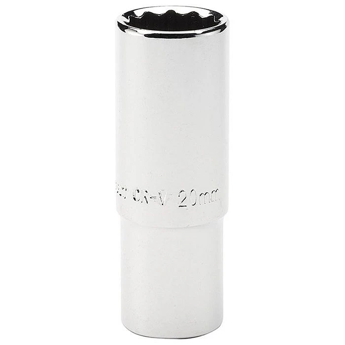 Draper 1/2" Sq. Drive Hi-Torq Deep Socket - 12 Point 2 Draper 1/2" Sq. Drive Hi-Torq Deep Socket - 12 Point - Image 2