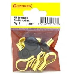 Centurion EB Bookcase Studs & Sockets (Pack Of 4)