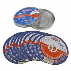 Faithfull FAI11510MUL 115mm Cut-Off Wheel Multi-Use 10 Pack