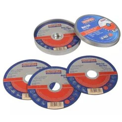 Faithfull FAI11510MUL 115mm Cut-Off Wheel Multi-Use 10 Pack -Outlet The Build Edge Store 0088030 700