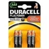 Duracell Plus AAA Battery 4pk