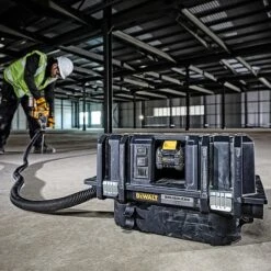 DEWALT DCV586MN 54V XR Flexvolt 'M' Class Dust Extractor Cordless T-Stak Body Only -Outlet The Build Edge Store 0089338 700