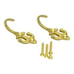 Centurion CW13P 50mm Fleur De Lys Tassel Hooks (2PK)