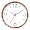 Acctim Landon Copper Effect Wall Clock 25cm