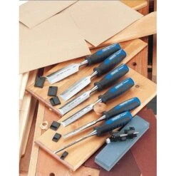 Draper 88605 8 Piece 150mm Soft Grip Wood Chisel Kit -Outlet The Build Edge Store 0090419 700