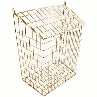 Letter Box Cage Brass 36 X 29 X 15cm 1 Letter Box Cage Brass 36 X 29 X 15cm