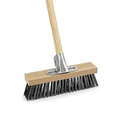 12 Inch Wire Broom With 4ft Shaft (Pack Of 2)