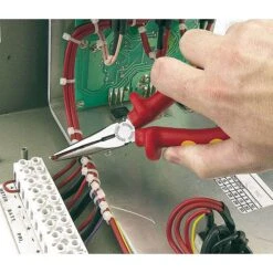 Draper Expert 200mm VDE Insulated Long Nose Pliers 69176 -Outlet The Build Edge Store 0093637 700