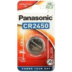 Panasonic CR2450 Lithium Coin Battery 3V
