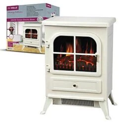 De Vielle Classic Cream Small Electric Stove 1800 Watt