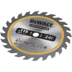 DeWalt DT20420 115 X 9.5mm TCT Saw Blade 24T (Suits DCS571) -Outlet The Build Edge Store 0093907 700