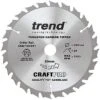 Trend CSB/16524T Thin 1.6mm Kerf 165mm 24T Circular Saw Blade