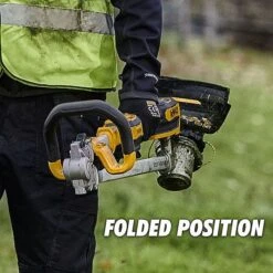 DeWalt DCMST561P1 18V XR 36cm Folding Strimmer & 5.0Ah Battery -Outlet The Build Edge Store 0094423 700