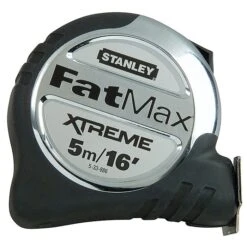 Stanley FatMax XL 5m/16' Tape Measure With Blade FX 533886 -Outlet The Build Edge Store 0094451 700