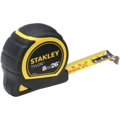 Stanley 8m/26' Tape Measure Tylon Blade -Outlet The Build Edge Store 0094462 700