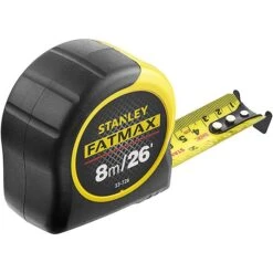 Stanley FatMax 8m/26' Tape Measure With Blade Armour 033726 7 Stanley FatMax 8m/26' Tape Measure With Blade Armour 033726 -Outlet The Build Edge Store 0094467 700