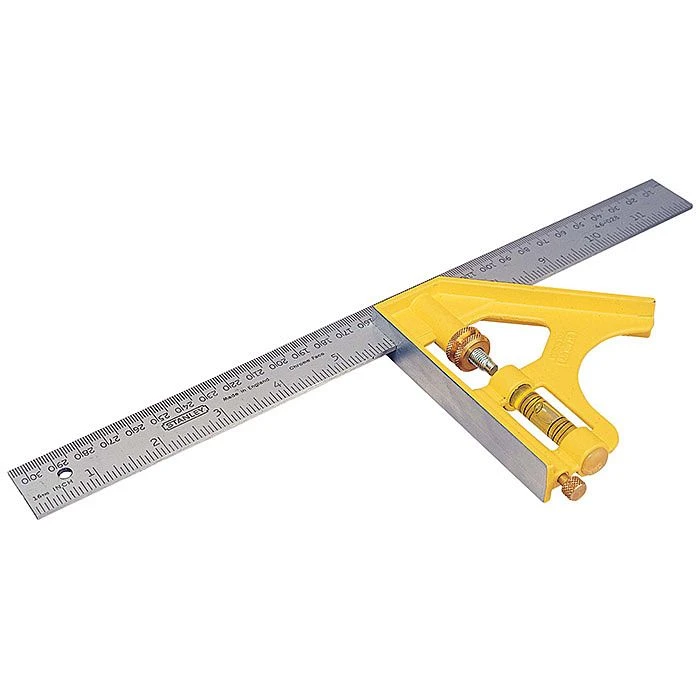 Stanley Die Cast Combination Square 12in/300mm 2-46-028 2 Stanley Die Cast Combination Square 12in/300mm 2-46-028 - Image 2