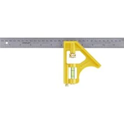 Stanley Die Cast Combination Square 12in/300mm 2-46-028 7 Stanley Die Cast Combination Square 12in/300mm 2-46-028 -Outlet The Build Edge Store 0094579 700