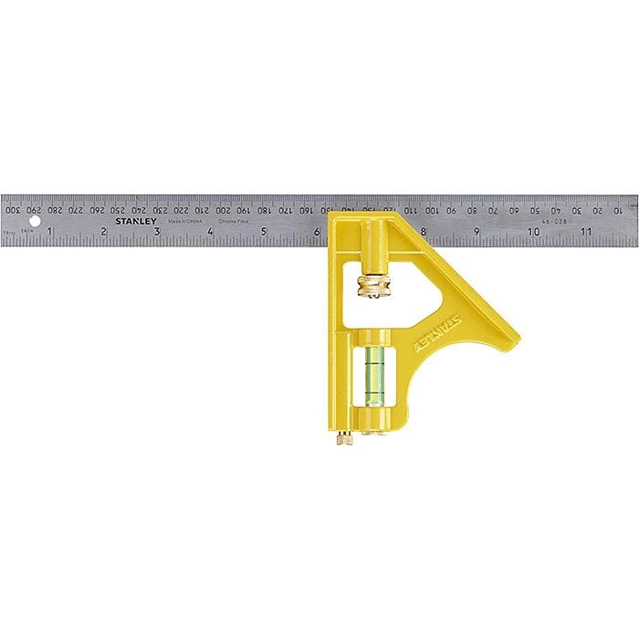 Stanley Die Cast Combination Square 12in/300mm 2-46-028 3 Stanley Die Cast Combination Square 12in/300mm 2-46-028 - Image 3