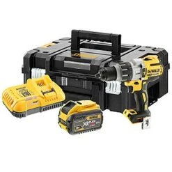 DeWalt DCD996X1 18V XR Brushless Combi Hammer Drill With 1 X FlexVolt 9.0Ah Battery