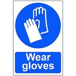 Spectrum 0003 Wear Gloves Sign