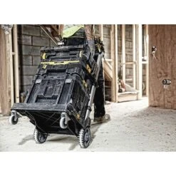 Dewalt DWST1-71196 T-Stak Trolley With Folding Handle TStak 8 Dewalt DWST1-71196 T-Stak Trolley With Folding Handle TStak -Outlet The Build Edge Store 0095358 700