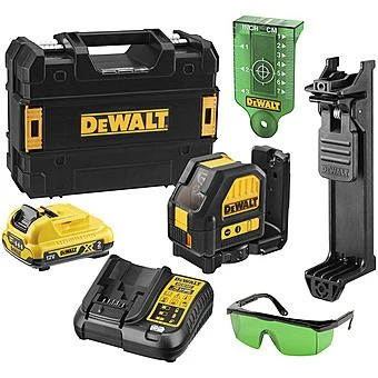 Dewalt DCE088D1G 12V/10.8V Cross Line Green Laser 1 Dewalt DCE088D1G 12V/10.8V Cross Line Green Laser