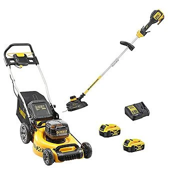DeWalt 18v Brushless Lawn Mower & Strimmer Combo 2 X 5.0Ah Batteries (DCMW564 & DCM561) 1 DeWalt 18v Brushless Lawn Mower & Strimmer Combo 2 X 5.0Ah Batteries (DCMW564 & DCM561)