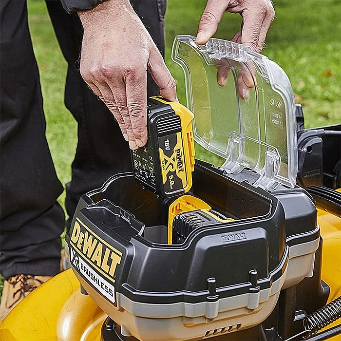 DeWalt 18v Brushless Lawn Mower & Strimmer Combo 2 X 5.0Ah Batteries (DCMW564 & DCM561) 5 DeWalt 18v Brushless Lawn Mower & Strimmer Combo 2 X 5.0Ah Batteries (DCMW564 & DCM561) - Image 5