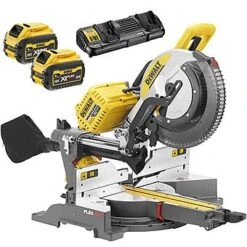 DeWalt DHS780T2 54V XR 305mm FlexVolt Dual Mitre Saw 12" 2 X 6.0Ah Batteries